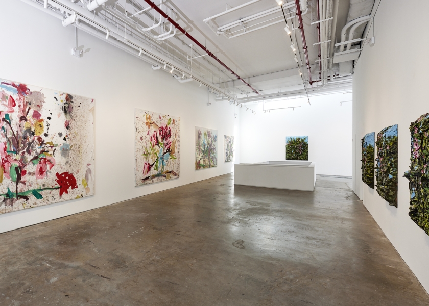 Jorge Galindo & Julian Schnabel: Flower Paintings, Vito Schnabel Gallery, New York, 2021