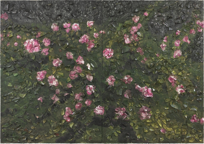 Rose Painting (Near Van Gogh's Grave) XIX