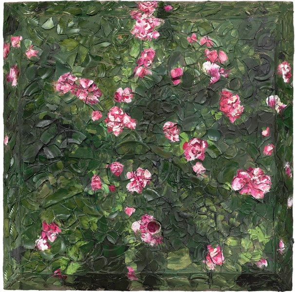 Rose Painting (Near Van Gogh's Grave) XIV