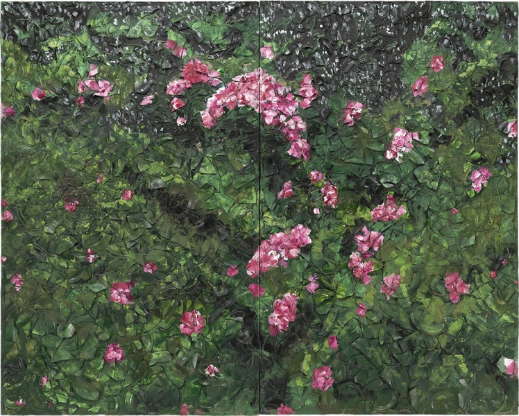 Rose Painting (Near Van Gogh's Grave) XI