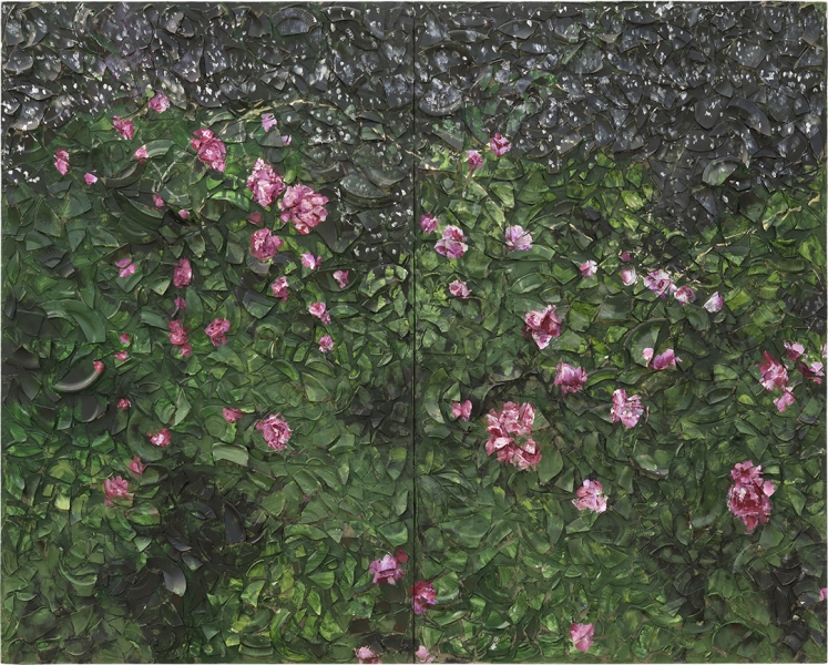 Rose Painting (Near Van Gogh's Grave) X