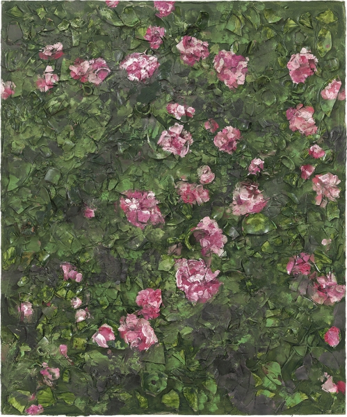 Rose Painting (Near Van Gogh's Grave) XVII